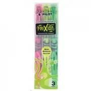 PILOT HIGHLIGHTERS SW-FL-S3 Frixion Light Erasable Highlighter, Pack of 3 (SW-FL-S3) HS [SW-FL-S3]