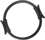 IOIUSKKU Premium Pilates Ring Full Body Exercise Tool for Women and Girls Wide Application Yoga Fitness Ring Circle Yoga Ring, Black