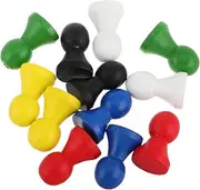 BESPORTBLE Pcs Wooden Chess Pieces Set Smooth for Checkers Flight Chess Go Tabletop Game Accessories
