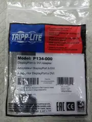 Tripplite DisplayPort to DVI Cable Adapter/Converter P134-000
