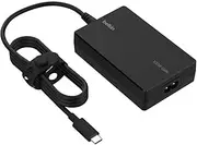 Belkin Connect 100W Power Delivery USB-C Core GaN Power Adapter, Fast Charge Adapter with Universal USB-C Compatibility 2.5 m Cable for Gaming Devices, MacBook Pro, PC Laptops and Chromebook