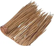 Artificial Thatch Roll and Fire Retardant Simulation Thatch Cover for Garden Decor Patio Balcony and Landscape Projects Realistic Appearance
