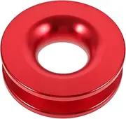 LALADEFIEE Winch Pulley Accessory Aluminum Alloy Snatch Ring Soft Shackles for ATV Snatch Ring Towing Supplies