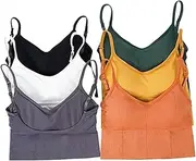 [STKARCV] 6PCS Top Women Bralette Crop Top Women's Underwear Strap Tube Lingerie Back Bra