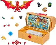 Treasure X Lost Lands Dragon's Realm Mystery Treasure Chest Unlock the chest to reveal 25+ surprises Smash the Dragon Block, Solve the Puzzle, and Insert the Dragon Eye to reveal the Ultimate Surprise