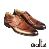 在飛比找momo購物網優惠-【Waltz】經典雕花 真皮紳士鞋 皮鞋(512053-06