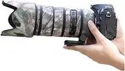 CHASING BIRDS Camouflage Waterproof Lens Coat for TAMRON SP 70-200mm F2.8 Di VC USD G2 Rainproof Lens Protective Cover (Pine Camouflage, Bracket)