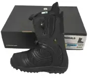 NEW! Burton Emerald Snowboard Boots! *Black or White* Cool Woven Pattern