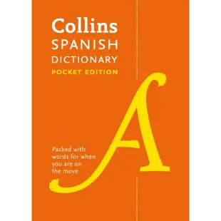 【西班牙語】Collins Spanish Dictionary Pocket Edition 8th Edition (英/西) 9780008183653<華通書坊/姆斯>