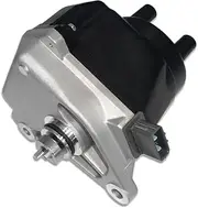 Ignition Distributor with Black Cap & Rotor Fits Honda Accord LX EX SE Acura CL L4 2.3L 1998-2002 (OE: D4T97-03, DST17450)