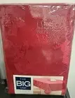 The Big One Red Christmas Poinsettia 60x102 Oblong Tablecloth