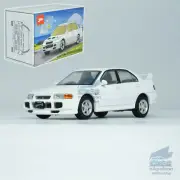 1:64 Mitsubishi Lancer Evolution 3 Model Car Diecast Vehicle Collection White