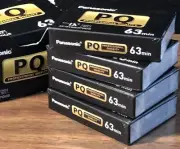 Lot of 4 Panasonic PQ MiniDV Tapes AY-DVM63PQUS 5 Pack Box Less 1, Sealed Tapes