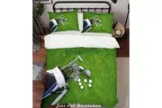 3D Golf Course Quilt Cover Set Bedding Set Duvet Cover Pillowcases LXL 9