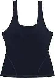 [Paire] Women's BioFlex™ Twist Back Tank Top | Women Tops | Tank Top | Tank's for Women | Women's Singlet | Women's Tank Tops | Cut-Out Back | Built-in Shelf Bra | Removable Cups | Second-Skin Fit