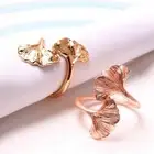 Ginkgo Leaf Wedding Table Setting Napkin Holder Napkin Ring Serviette Buckle