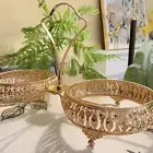 Fruit Serving Tray Fruit Bowls with Stand Decorative Dried Fruit Plate