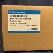 AGILENT TECHNOLOGIES G1376-60002 100µL/MIN MAX FLOW SENSOR FACTORY SEALED
