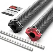 High-Quality Coated Garage Door Torsion Springs with Easy Install Winding Bars