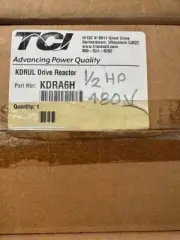 TCI KDRA6H Line Drive Reactor - 1/2HP 480V 1.5A 5% Impedance New in box .5HP