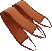 UTHCLO Self Tanning Mitts with Back Scrubber Handles Efficient Lotion Spreader for Easy Application Perfect for Solo Use