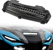 LED Hood Scoop Light for Yamaha RMAX 1000, Front Auxiliary Light Hood Panel Light Daytime Running Light for Yamaha Wolverine RMAX2 1000 / RMAX4 1000 2021 2022 2023 Accessories (1PCS)