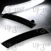 For 2007-2016 Mini Cooper Smoke Lens White LED Front Fender Side Marker Lights