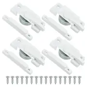4pack Window Sash Locks Side Hole Sliding Cam Sash Locks with Rectangle Keeper