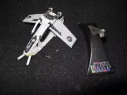 Star Wars TITANIUM COLLECTION die-cast REPUBLIC GUNSHIP rare GRAY VERSION nice!