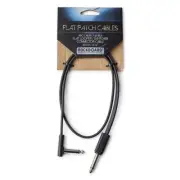 RockBoard Flat Looper / Switcher Connector Cable, 60 cm / 23 5/8" Angle-Straight
