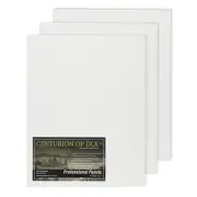 Centurion Deluxe Oil Primed Archival Linen Panels - [18x24 - 3 Pack]
