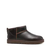 [Ugg] Ugg Classic Ultra Mini LTHR Regen Boots 41 IT BROWN
