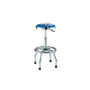 SP Tools Stool Pneumatic Swivel Seat - Adjusts from 660mm-787mm Chrome Plated