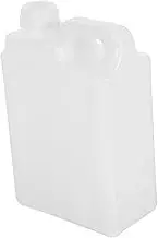 Luxshiny Reusable Flat Bottle Water Oil Sample Container with Wide Mouth for Easy Filling and Dispensing for Chemicals and Adhesives