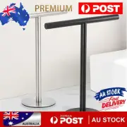 Durable Stainless Steel Hand Towel Holder Free Standing Bath Towel Bar Stand