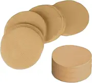 500 PCS Filter Paper, 64mm/2.5in Coffee Filters Paper Round Micro Replacement Paper, Coffee Filters for Aeropress Coffee and Espresso Maker (B-Original Colour)