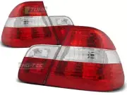 Luces traseras for BMW Serie 3 E46 01-05 Rojo Blanco Envío gratuito LTBM22WL XIN