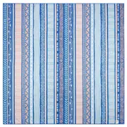 LINENOVA Beach Blanket Sand Free Oversized Beach Towel(160 x 160 cm)Double-sided Compact Quick Dry