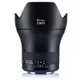 蔡司 Zeiss Milvus 2.8/21 ZE 鏡頭 公司貨 For Canon