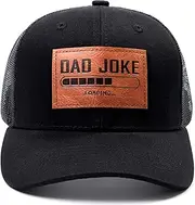 [68LDROOTER] Dad Joke Loading Hat, Dad Jokes Hat for Dad Papa Birthday Fathers Day, Funny Dad Jokes Fathers Day Baseball Cap