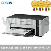 EPSON EcoTank M1120 Mono Ink Tank System Printer Wi-Fi 100V~240V Monochrome Ink_
