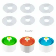 6Pcs Replacement Filter For Pet Drinking Fountain Water Dispenser Activated