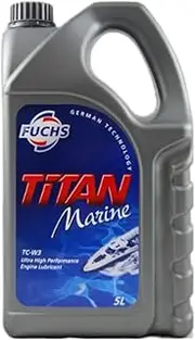 Fuchs Lubricants Titan Marine TCW3 Engine Oil 5 Liter