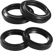 Front Fork Oil Seal & Dust Cover For DAYTONA 750 1000 900 ADVENTURER SPRINT THUNDERBIRD TIGER TRIDENT TROPHY 900 1200(2pcs oil 2pcs dust)