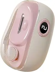 Automatic Nail Clippers for Adults | USB Rechargeable Fingernail Trimmer - LED 3-Speed Nail Polishing Trimmer with Scraps Storage for Seniors, Elderly, Manicure, Travel, Home Salon