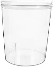 FIXOSHEE Rice Storage Bucket Lid Large Capacity Airtight Insect Proof Moisture Proof for Home Kitchen Storage