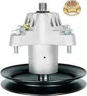 G.Times New Mower Deck Blade Spindle Assembly Replaces Cub Cadet 918-04456, 918-04456A, 918-04461,618-04461,618-04456, 618-04456A with Mounting Bolt and Blade Mounting nut