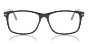 Tom Ford FT5752-B Blue-Light Block 005 Men's Glasses Black Size 55 - Private Health Rebate - Blue Light Block Available