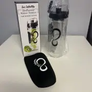 Live Infinitely 32 oz. Fruit Infuser Water Bottles With Time Marker