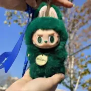 17CM LABUBU The Monsters Diy New Style Vinyl Plush Dolls Keychain doll
